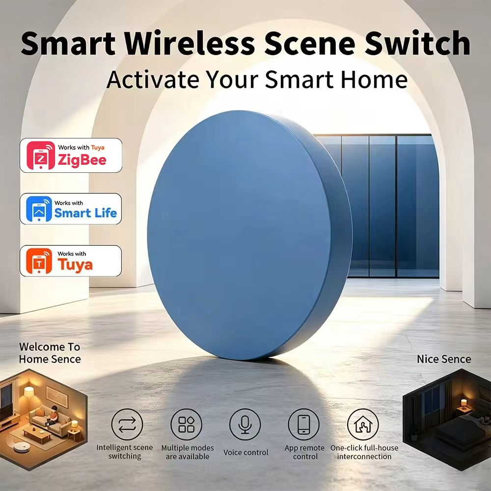 Smart Relay Tuya - HIMOJO – inteligentny przycisk Zigbee do