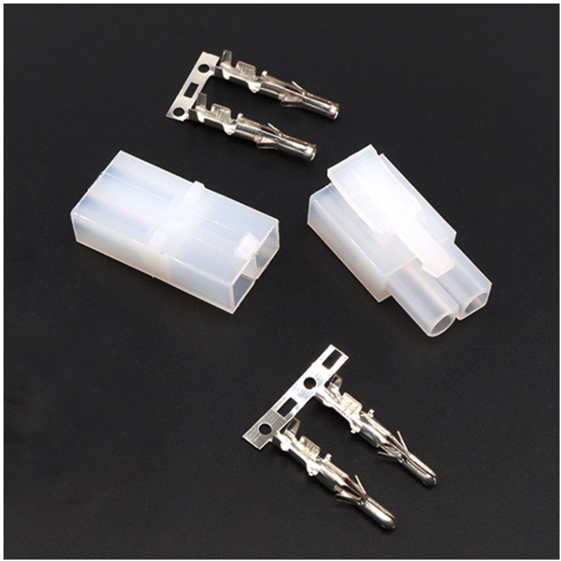 Shelly Plug - 10 zestawów L6.2-2P Big Tamiya 6.2mm