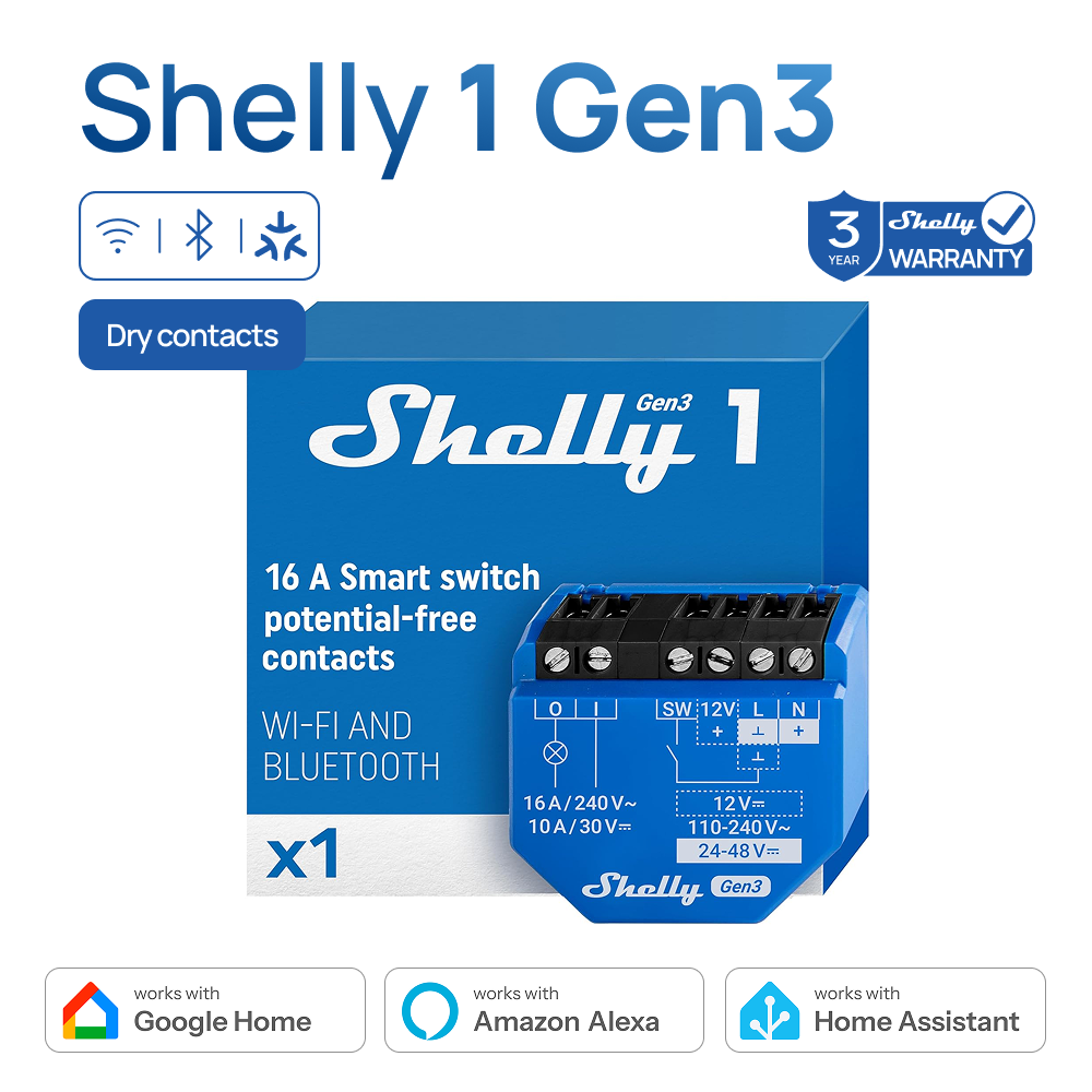 Inteligentny przełącznik suchy – Shelly Plug recenzja i cena