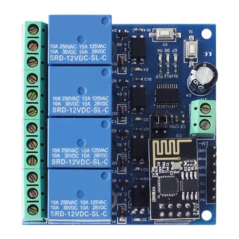 Moduł przekaźnikowy WiFi ESP82 – Smart Home Module Iot recenzja i cena