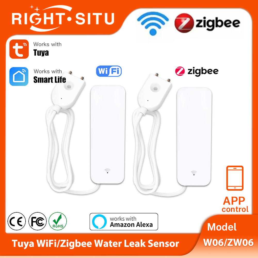 Czujnik zalania Tuya WiFi Zigb – Home Assistant Tuya recenzja i cena